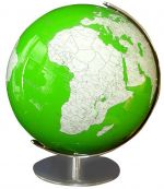 Columbus Artline Design Glous Style Globe Designobjekt 34cm Leuchtglobus grn green